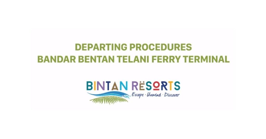 VTL Bintan Travel Departing and Arriving Procedures- Video