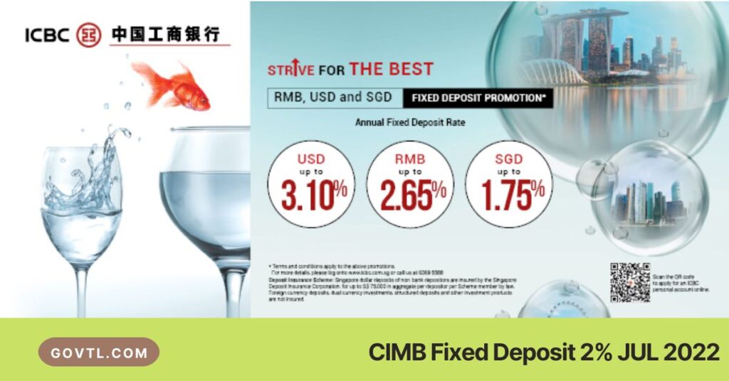 ICBC Singapore Fixed Deposit