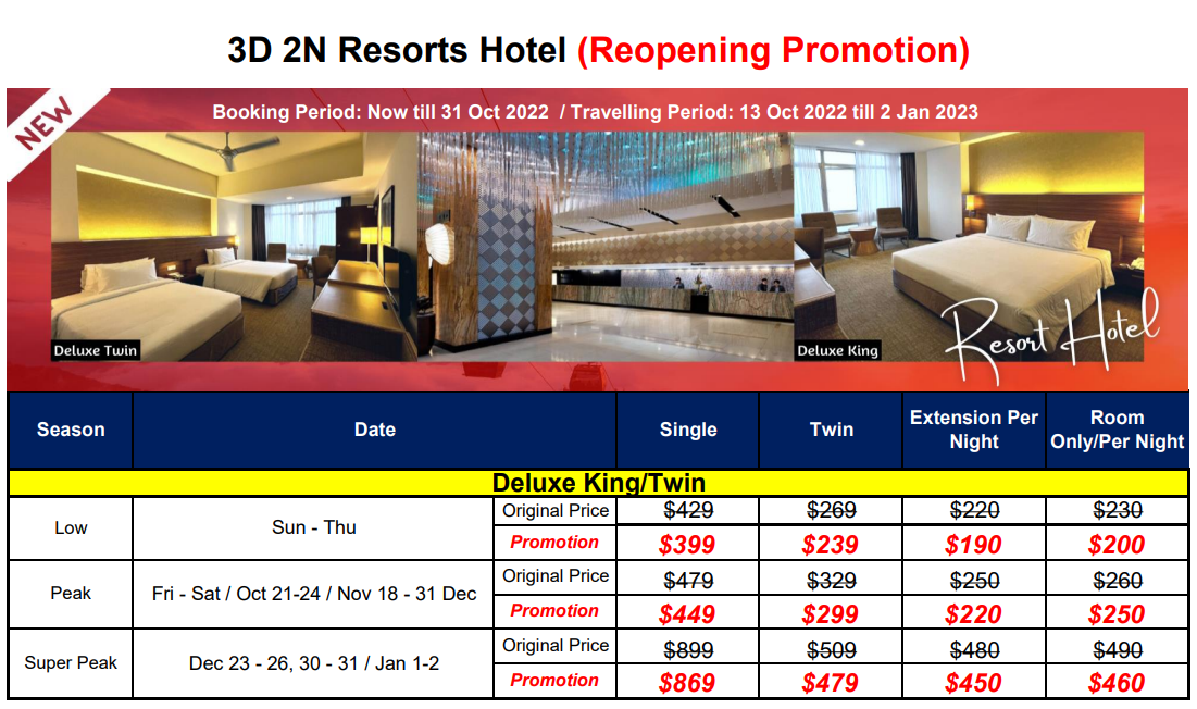 wts travel genting package 2022