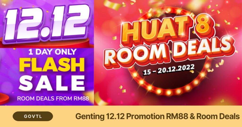 Genting December 2022 Promotion Genting Room Promotion