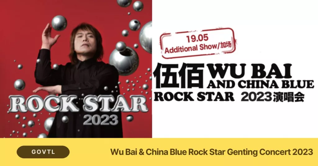 Wu Bai & China Blue Rock Star Genting Concert 2023