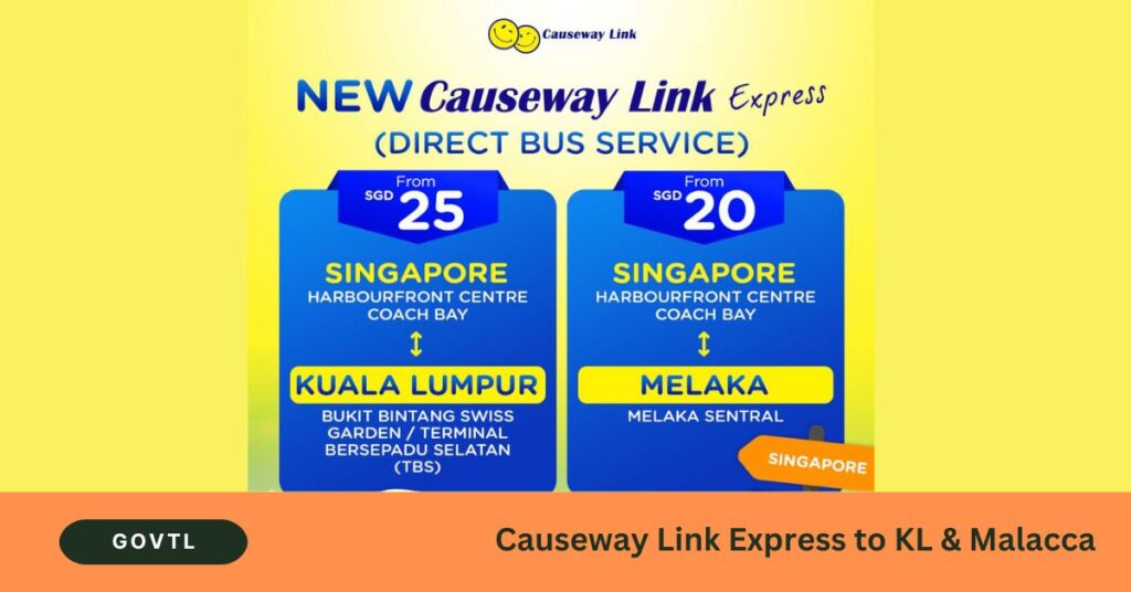 Causeway Link Express to KL & Malacca