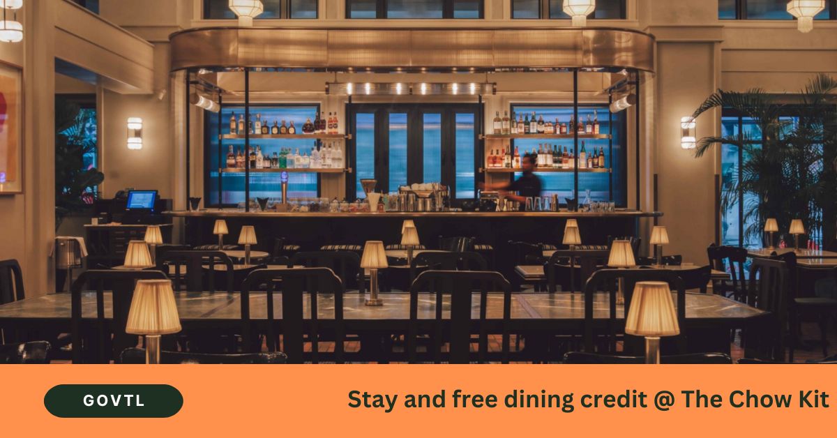 Stay and free dining credit @ The Chow Kit