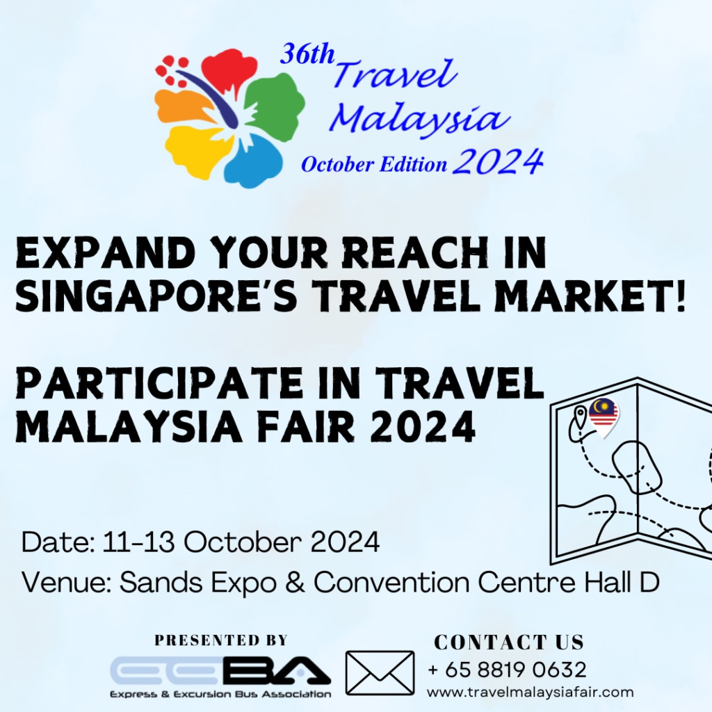 Travel Malaysia Fair Marina Bay Sand 11-13 Oct 2024